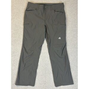 Eddie Bauer Pants Mens Gray 38x32(38x31) First Ascent Nylon Performance Gorpcore
